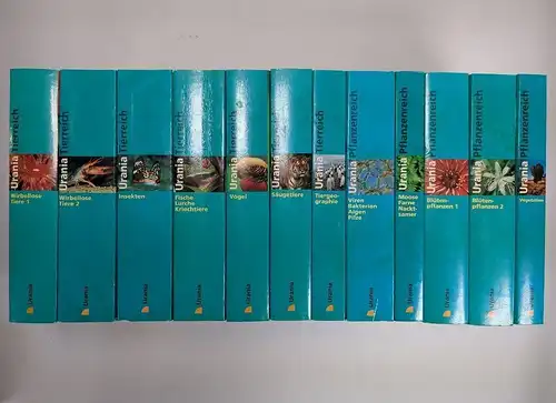 Buch: Enzyklopädie Urania-Tierreich & Urania-Pflanzenreich, 12 Bände, 2000