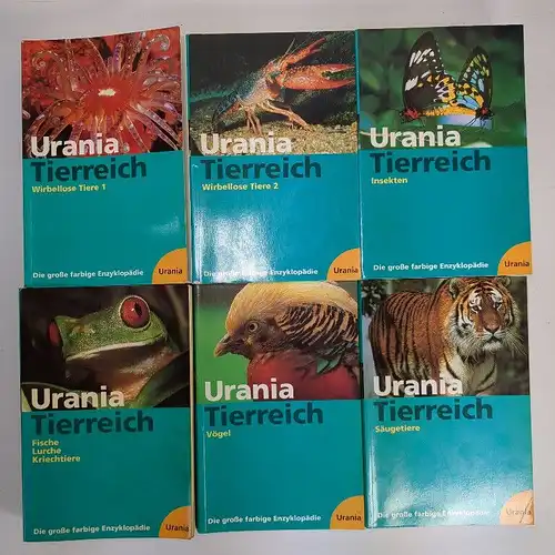 Buch: Enzyklopädie Urania-Tierreich & Urania-Pflanzenreich, 12 Bände, 2000