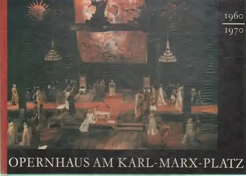 Buch: Opernhaus am Karl-Marx-Platz, Hamm, Christoph u.a. 1970, 1960 - 1970