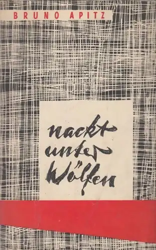 Buch: Nackt unter Wölfen, Roman. Apitz, Bruno. 1960, Mitteldeutscher Verlag