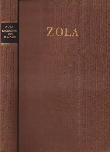 Buch: Die Eroberung von Plassans, Zola, Emile, 1979, Rütten & Loening, Rougon