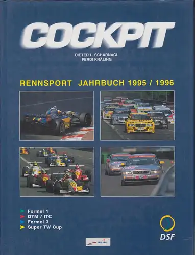Buch: Cockpit, Scharnagel, Motorsport-Bild-Verlag, Rennsport Jahrbuch 1995/1996
