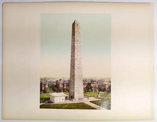 Foto: The Library of Congress, Washington / The Bunker Hill Monument. Detroit