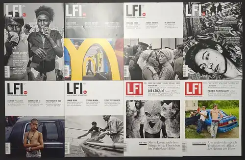 8 Hefte LFI Leica Fotografie International 1-8/2012, Zeitschrift, Magazin, Foto