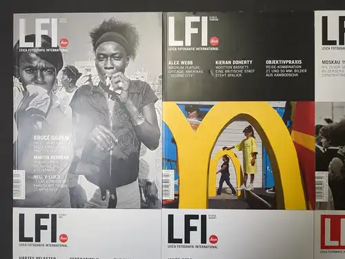 8 Hefte LFI Leica Fotografie International 1-8/2012, Zeitschrift, Magazin, Foto