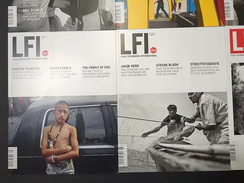 8 Hefte LFI Leica Fotografie International 1-8/2012, Zeitschrift, Magazin, Foto