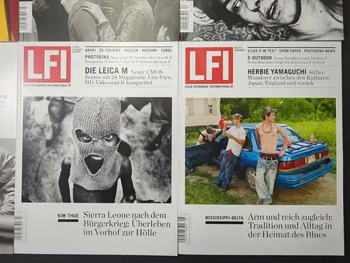 8 Hefte LFI Leica Fotografie International 1-8/2012, Zeitschrift, Magazin, Foto