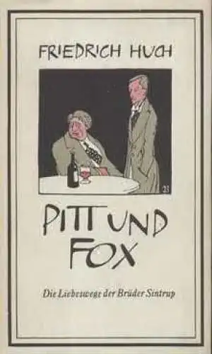 Sammlung Dieterich 276, Pitt und Fox, Huch, Friedrich. 1970, gebraucht, gut