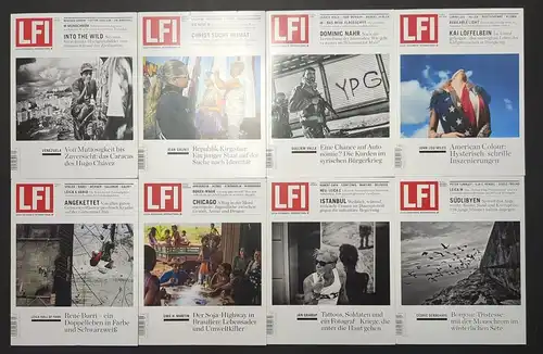 8 Hefte LFI Leica Fotografie International 1-8/2013, Zeitschrift, Magazin, Foto