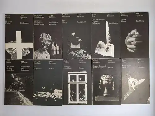 20 verschiedene Bücher Reihe Spektrum Verlag Volk und Welt, Konvolut, Sam 333130