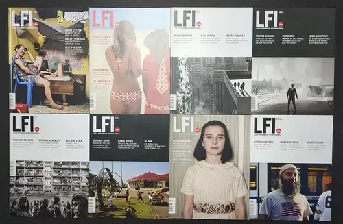 8 Hefte LFI Leica Fotografie International 1-8/2011, Zeitschrift, Magazin, Foto