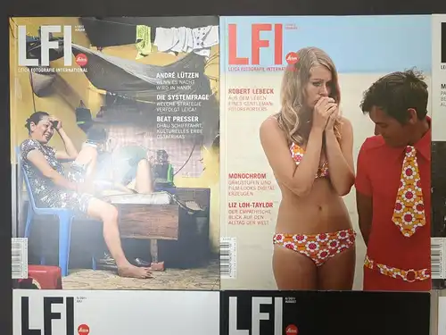 8 Hefte LFI Leica Fotografie International 1-8/2011, Zeitschrift, Magazin, Foto