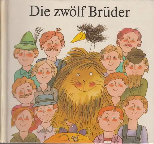 Buch: Die zwölf Brüder, Sorbisches Märchen. Koch, Jurij, 1986, Domowina Verlag