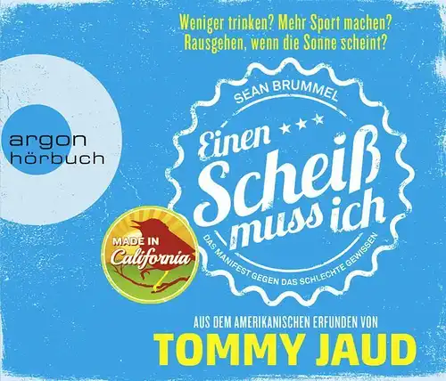 CD-Box: Tommy Jaud - Einen Scheiß muss ich. 2016, Argon Hörbuch, 5 CDs