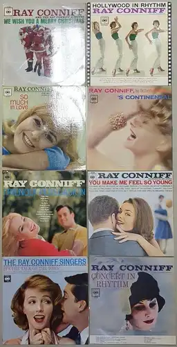 8x LP Ray Conniff and the Ray Conniff Singers, CBS, Christmas, Love, Rhythm ...