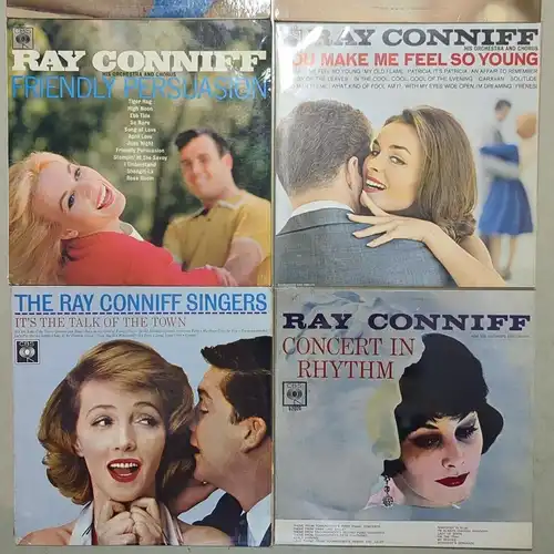8x LP Ray Conniff and the Ray Conniff Singers, CBS, Christmas, Love, Rhythm ...