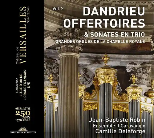 CD: Jean-Francois Dandrieu - Offertoires & Sonates en Trio, Jean Baptiste Robin