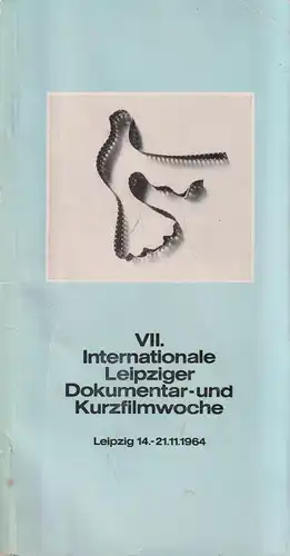 Buch: VII. Internationale Leipziger Dokumentar- und Kurzfilmwoche, anonym, 1964