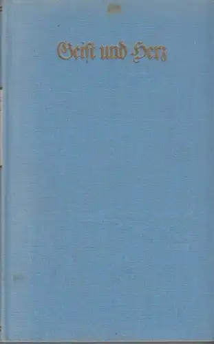 Buch: Geist und Herz, Pascal, Blaise. 1962, Union Verlag, gebraucht, gut