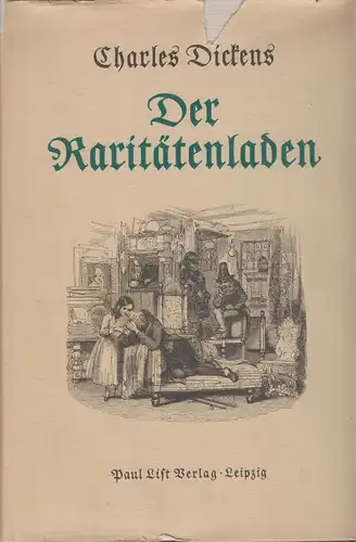 Buch: Der Raritätenladen, Dickens, Charles, 1973, Paul-List, gebraucht, gut