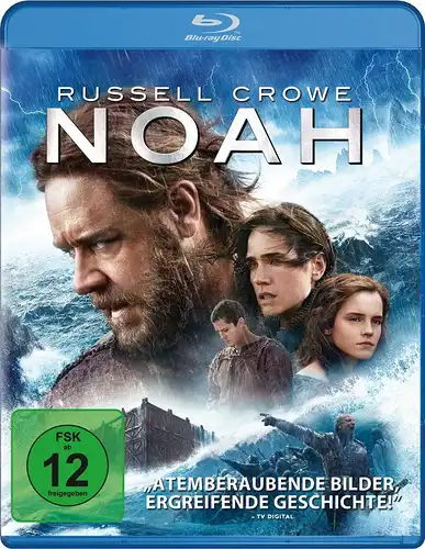 Blu-ray: Noah. Russell Crowe, Jennifer Connelly, Ray Winstone, gebraucht, gut