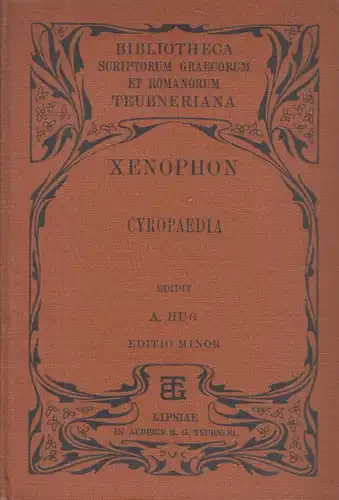 Buch: Cyropedia, Xenophon, 1900, B. G. Teubner, gebraucht, sehr gut