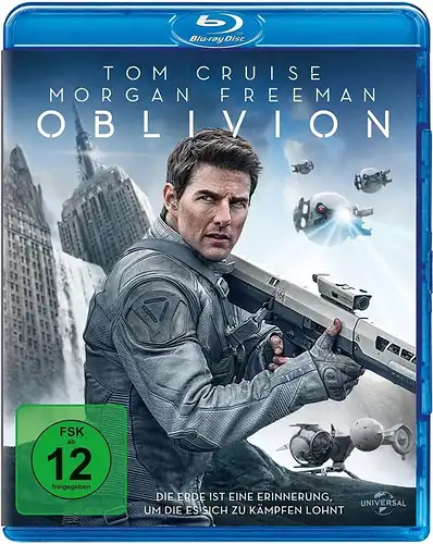 Blu-ray: Oblivion. Tom Cruise, Andrea Riseborough, Nikolaj Coster-Waldau