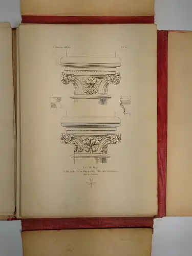 Die Architektur der Hannoverschen Schule. 1. Jahrgang. Gustav Schönermark, 1889