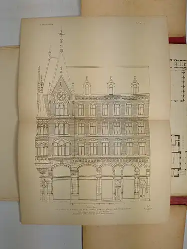Die Architektur der Hannoverschen Schule. 1. Jahrgang. Gustav Schönermark, 1889