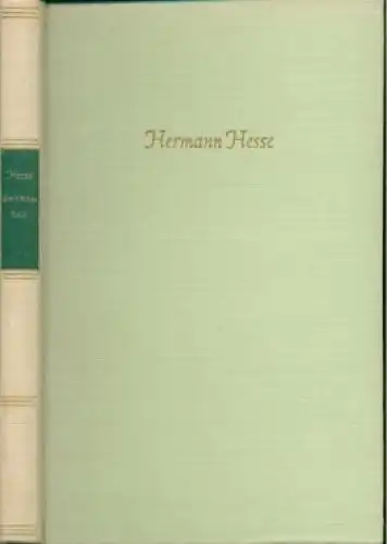 Buch: Unterm Rad, Hesse, Hermann. 1952, Aufbau-Verlag, Erzählung, gebraucht, gut