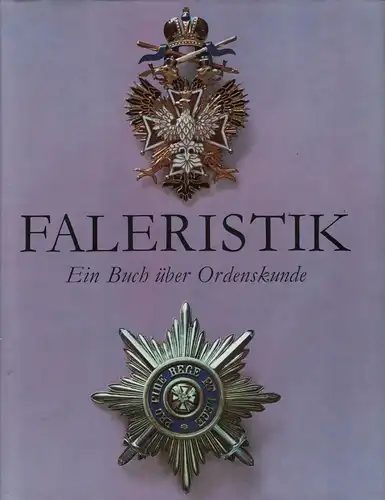 Buch: Faleristik, Mericka, Vaclav u.a., 1976, Ein Buch über Ordenskunde