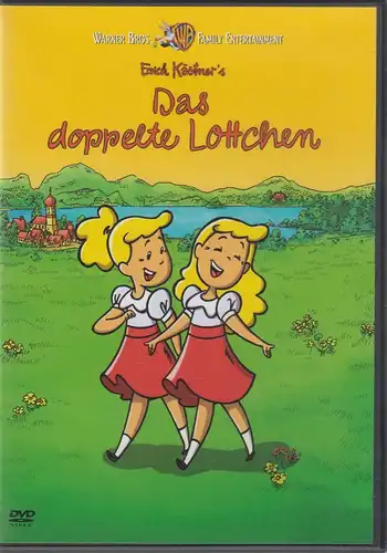 DVD: Das Doppelte Lottchen. Kästner, Erich, 2007, Warner, Zeichentrickfilm