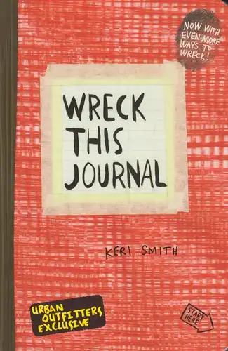Buch: Wreck This Journal, Smith, Keri, 2012, Particular Books, gberaucht: gut