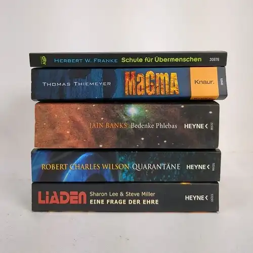 5 Bücher Science Fiction: Franke, Banks, Thiemeyer, Wilson, Lee & Miller