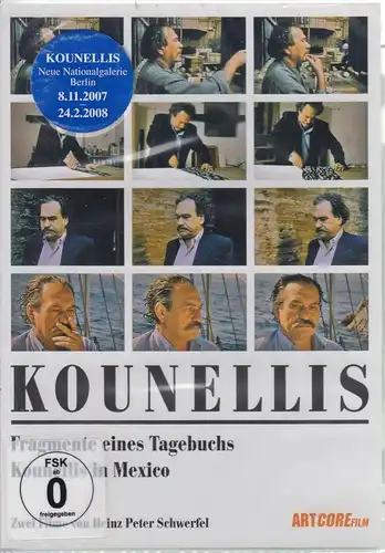 DVD: Kounellis, Fragmente eines Tagebuchs, Kounellis in Mexiko. Schwerfel, 2007