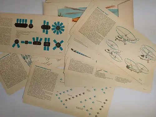 Mappe: Flugzeugfibel, Dochow, Bärbel (Text) / Hans Räde (Bilder), 1965, gut