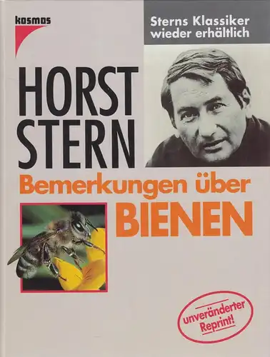 Buch: Bemerkungen über Bienen. Stern, Horst, 1996, Franckh Kosmos Verlag