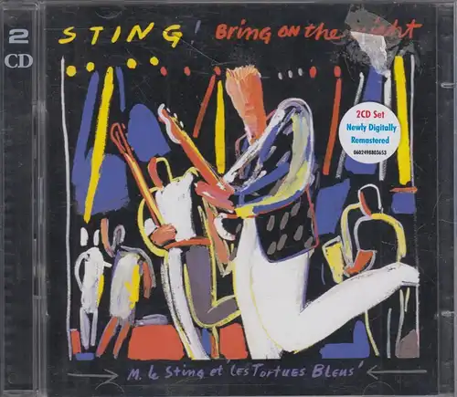 Doppel-CD: Sting, Bring on the Night. 2005, gebraucht, gut