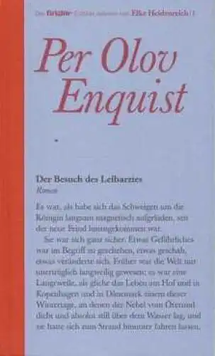 Buch: Der Besuch des Leibarztes, Enquist, Per Olov. Brigitte-Edition, 2001