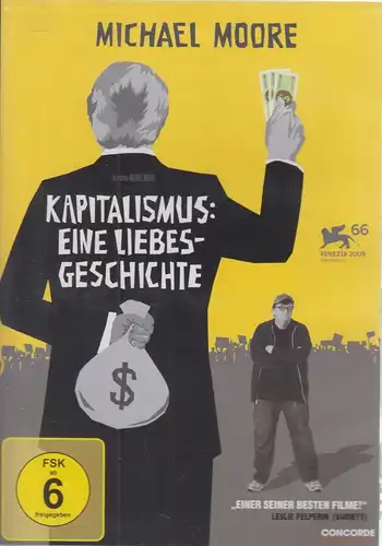 DVD: Kapitalismus - Eine Liebesgeschichte. Moore, Michael, 2009, Concorde