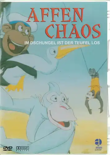DVD: Affenchaos - Im Dschungel ist der Teufel los, 2004, Atlas Junior