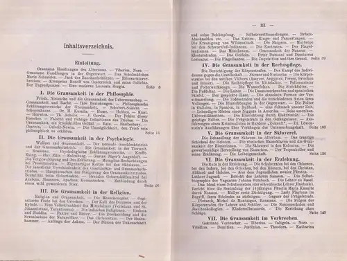 Buch: Die Grausamkeit. Rau, Hans, 1907, Hermann Barsdorf Verlag, gut