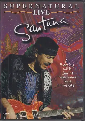 Musik-DVD: Santana. Supernatural Live. 2000, gebraucht, gut