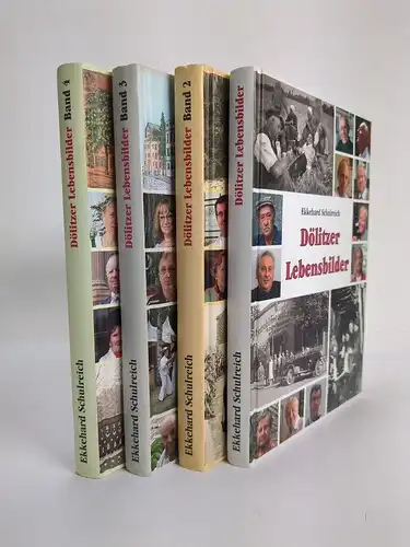 4 Bücher Dölitzer Lebensbilder Band 1-4, Schulreich, Ekkehard, Pro Leipzig