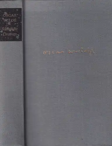 Buch: Sämtliche Dramen, Wilde, Oscar. 1975, Insel Verlag, gebraucht, gut