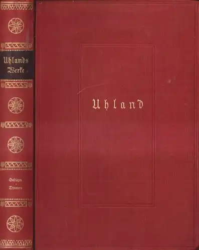 Buch: Ausgewählte Werke, Ludwig Uhland, Reclam Verlag, gebraucht, gut