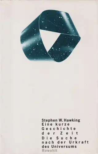 Buch: Eine kurze Geschichte der Zeit, Hawking, Stephen W. 1988, Rowohlt Verlag