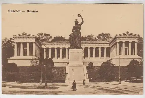 AK München - Bavaria, 1922, Ottmar Zieher, ungelaufen, gebraucht gut