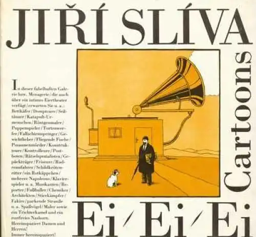 Buch: Ei / Ei / Ei, Sliva, Jiri. 1984, Eulenspiegel Verlag, Cartoons