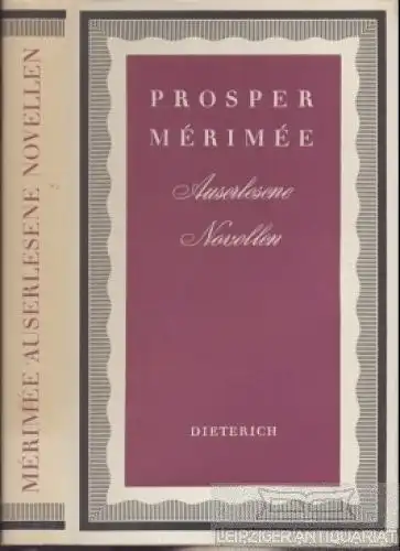 Sammlung Dieterich 134, Auserlesene Novellen, Merimee, Prosper. 1977